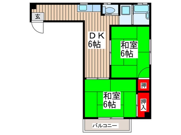 金栄ビルの物件間取画像